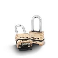 ราคา MASTER LOCK กุญแจรหัส 4 หลัก PROSERIES รุ่น 1175D ห่วงยาว ฐานกุญแจทองเหลือง 57 มม. (YD27087)