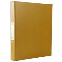 ราคา แฟ้ม 2 ห่วง A4 สัน 3.5 ซม. ทอง ตราช้าง 221 (603136G)