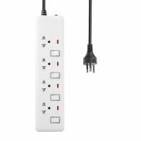 ราคา รางปลั๊กไฟ 4 ช่อง 4 สวิตช์ LUZINO รุ่น EI-104 5M. สายไฟ (Y023708)