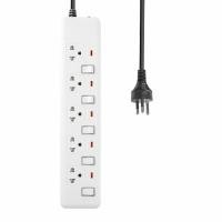 ราคา รางปลั๊กไฟ 4 ช่อง 4 สวิตช์ LUZINO รุ่น EI-104 3M. สายไฟ (Y023707)