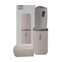 ราคา ชุดกระบอกจัดเก็บพร้อมแปรงสีฟันและผ้าขนหนู IDEO HOME รุ่ (Y028476)