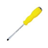 ราคา ไขควงตอกปากแบนด้ามพลาสติกแข็งปลายแม่เหล็ก STANLEY รุ่น STMT61889 ขนาด 6 มม. x 4 นิ้ว สีเหลือง (Y031032)