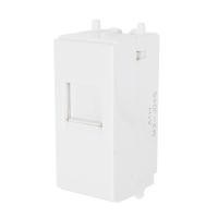 ราคา เต้ารับคอมพิวเตอร์ RJ45 Cat 5e+ HACO HACO-M3-J045 สีขาว (Y034626)