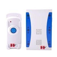 ราคา กริ่งไร้สายใช้ไฟ HI-TEK รุ่น HTBR2208 กำลัง 220 โวลต์ สีขาว-ฟ้า (Y035770)