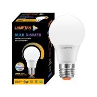 ราคา หลอดไฟ LED 9 วัตต์ Warmwhite LAMPTAN รุ่น BULB DIM E27 (Y037483)
