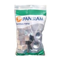 ราคา น๊อตตัวเมีย PAN SIAM ขนาด 3/4 นิ้ว (แพ็ค 13 ตัว) สีซิงค (Y040653)
