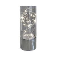 ราคา เชิงเทียน LED Sparkling KASSA HOME รุ่น KT1002-grey สีเทา (Y077577)