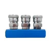 ราคา ข้อต่อคอปเปอร์ 3 ทางตรง GIANT TECH รุ่น SMT ขนาด 1/4 นิ้ว สีเงิน - น้ำเงิน (Y078614)
