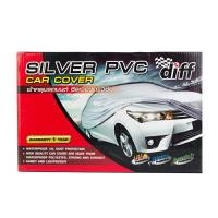 ราคา ผ้าคลุมรถยนต์ PVC DIFF รุ่น PWS2966 ขนาด L สีเงิน (Y078719)