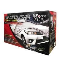 ราคา ผ้าคลุมรถยนต์ PVC DIFF รุ่น PWS2966 ขนาด M สีเงิน (Y078720)