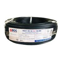 ราคา สายไฟ BCC VCT 2*1 SQ.MM. ขนาด 100 ม. สีดำ (Y081411)