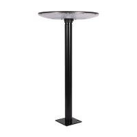 ราคา โคมไฟสปอร์ตไลท์ UFO โซลาร์เซลล์พร้อมรีโมต Daylight LUZINO รุ่น DONUT-800W สีดำ (Y098739)