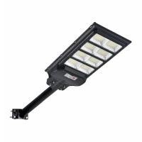 ราคา โคมไฟถนนโซลาร์เซลล์พร้อมขาจับ LED 100W DL LUZINO รุ่น ST-HXT0301-100W สีดำ ขนาด 60 x 24.2 x 5 ซม. (Y098773)