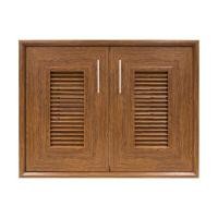 ราคา YES MOULDING บานซิงค์คู่ รุ่น CA8060-20 สีไม้สักทอง ขนาด 85.5 x 65.5 ซม. (YA39242)