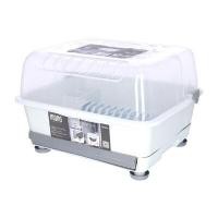 ราคา ที่คว่ำจานพลาสติกพร้อมฝาครอบ 1 ชั้น PICNIC รุ่น PNC-3839/PL ขนาด 48.5 x 43.5 x 26.8 ซม. สีขาว (YB01857)