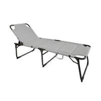 ราคา FONTE เตียงสนามพับได้ รุ่น 177.048 สีเทา-ดำ ขนาด 70x200x45 ซม. (YB02248)