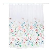 ราคา WSP ผ้าม่านห้องน้ำ POLY พิมพ์ลายดอกไม้ รุ่น SCP-23/P233 (YB24744)