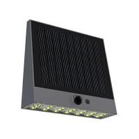 ราคา LUZINO โคมไฟติดผนังโซลาร์เซลล์ รุ่น MD-266 BK 10W แสงขาว (YC04055)