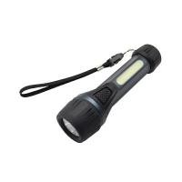 ราคา LUZINO ไฟฉาย LED รุ่น FL098 สีดำ-เทา (ใช้ถ่าน AA 2 ก้อน) (YC05818)