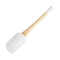 ราคา KASSA HOME ไม้พายซิลิโคน ด้ามไม้ รุ่น SK-1030 สีขาว-บีช (YC05901)