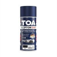 ราคา TOA สีสเปรย์ รุ่น Glipton 2in1 ขนาด 400 ซีซี สีดำ #GG800 (YC13119)