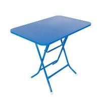 ราคา KASSA โต๊ะพับเหล็กเหลี่ยม สีน้ำเงิน ขนาด 91.5x60.5x76.5 ซม. (YB02221)