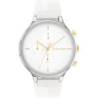 ราคา CALVIN KLEIN นาฬิกา รุ่น CK25200244 สีขาว สายซิลิโคน ขนาด 40 มม. (YA55961)