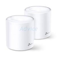 ราคา TP-LINK Whole-Home Mesh (Deco X20) Wireless AX1800 Dual Band Wi-Fi 6 (Pack 2) (YD01714)