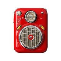 ราคา Divoom ลำโพงบลูทูธแบบพกพาพร้อมวิทยุในตัว รุ่น BEETLE FM สีแดง (YD26992)