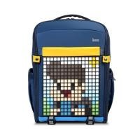 ราคา Divoom กระเป๋าเป้สะพายหลัง Pixel Art Animation กันน้ำได้ สีน้ำเงิน (YD26999)