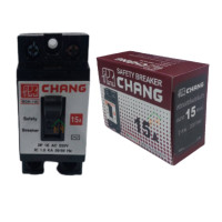 ราคา CHANG เซฟตี้ เบรกเกอร์ 15A ชนิด 2P1E (50 ชิ้น/กล่อง) (YA25322)