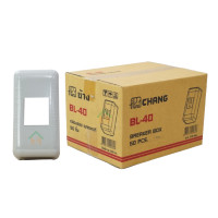 ราคา CHANG กล่องลอยเบรกเกอร์ รุ่น BL-40 (บรรจุ 50 ชิ้น/กล่อง) (YA25326)