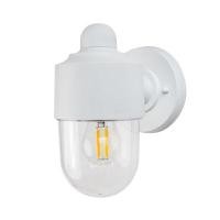 ราคา LUZINO โคมไฟผนังภายนอก รุ่น GD-PW016-E27 สีขาว-ใส (YC05915)