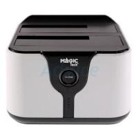 ราคา MAGICTECH แท่น Docking HDD/SSD 2.5/3.5 นิ้ว 2Bay รุ่น MT05 USB3 สีขาว (YC61555)