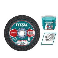 ราคา TOTAL แผ่นตัดสแตนเลส ตัดเหล็ก รุ่น TAC22110550 ขนาด 4 นิ้ว หนา 1.2 มม. (แพ็ค 50 ใบ) (YD27841)
