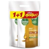 ราคา DETTOL เจลอาบน้ำโกลด์คลาสสิค 370มล. แพ็ค 2 รีฟิล (YD28331)