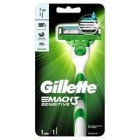 ราคา GILLETTE ด้ามมีดโกนหนวด รุ่น มัคทรี เซนซิทีฟ 1ด้าม (YD28520)