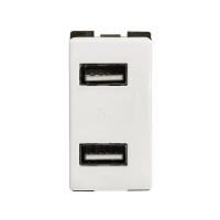 ราคา ปลั๊ก USB 2 ช่อง ALPHA HACO รุ่น AP-USB2 กำลัง 90-240 โ (Y034940)