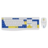 ราคา SIGNO ชุดคีย์บอร์ดและเมาส์ไร้สาย รุ่น KB-770+WM-107 สีขาว (YD26525)