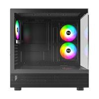 ราคา MONTECH เคสคอมพิวเตอร์ รุ่น XR รองรับ ATX พร้อมพัดลม 120MM 3 ตัว พอร์ต TYPE-C (YC61094)