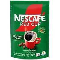 ราคา NESCAFE RED CUP เอสเปรสโซ โรสต์ กาแฟสำเร็จรูปผสมกาแฟคั่วบดละเอียด (YD26414)
