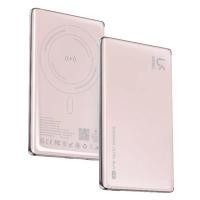 ราคา UKIKI แบตสํารอง 5000mAh Power Bank ชาร์จไร้สาย รุ่น KW5 ยูกิกิ Pink ชิ้น (YD29097)