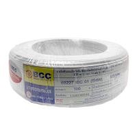 ราคา สายไฟ BCC รุ่น 60227 IEC 01 (THW) 1x6 SQ.MM. ขนาด 100 ม (Y024176)