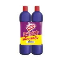 ราคา VIXOL น้ำยาล้างห้องน้ำ สีม่วง(สมาร์ท) ขนาด900มล. (1 แถม 1) (0099153)
