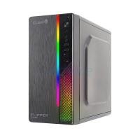 ราคา CUBIC เคส mATX (NP) Flipper TG (Black) (YD01279)