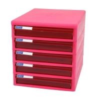 ราคา ORCA ตู้เอกสาร 5 ชั้น รุ่น TCB-5 สีชมพู (6290200)