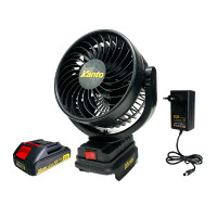 ราคา KANTO พัดลม ไร้สาย 20V รุ่น KT-POWER-FAN60 ขนาด 6 นิ้ว (YB67367)