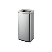 ราคา ถังขยะสเตนเลส ทรงเหลี่ยมฝาหลุม COMBI WAREความจุ 30 ลิตร WBS055L30 (Y088145)