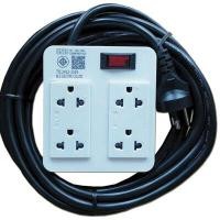 ราคา ชุดเต้ารับ 4 ช่อง 1 สวิตซ์ 10 เมตร 3500W 16A B4-3 ยูนิค Nonsense สีดำ-ขาว (Y091433)