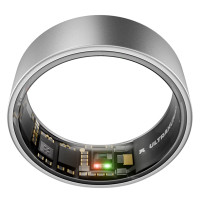 ราคา ULTRAHUMAN แหวนสุขภาพอัจฉริยะ Smart Ring รุ่น Ring AIR สีไทเทเนียม Raw Titanium ขนาดเบอร์ 8 (YD30843)